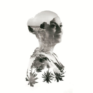 Double Exposure Portretfotografie SQuare