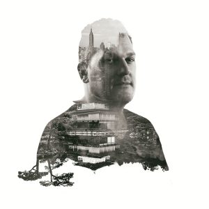 Double Exposure Portretfotografie SQuare