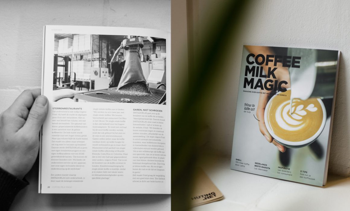 Publicatie Coffee Milk Magic magazine Smit en Dorlas koffie CMM magazine 03