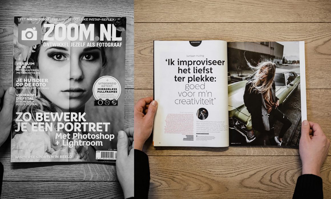 Publicatie in Zoom.nl magazine 'in the Picture'