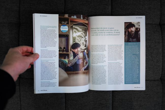Huting.net Jurriaan Nijmegen Fotoshoot Bertus Schorem haarsnijder en barbier Rotterdam | KoffieTcacao magazine