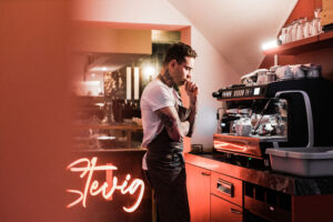 Fotoshoot Douwe Bob restaurant Stevig Amsterdam | KoffieTcacao magazine Jurriaan Huting fotografie Nijmegen Huting.net